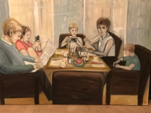 Das Frühstück 80x120 2018